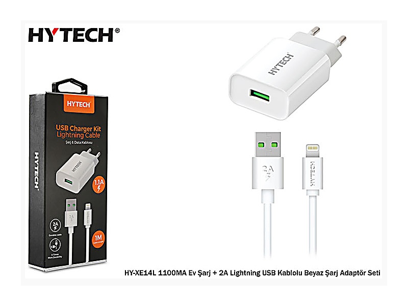 Hytech HY-XE14L 5.5W 2A Lightning Şarj Cihazı