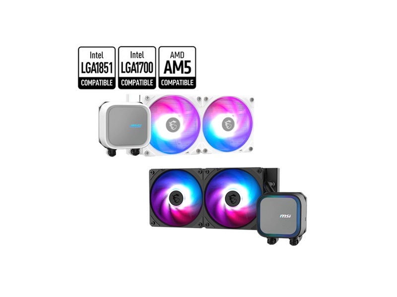 MSI MAG CORELIQUID A13 240 White 240mm ARGB Cpu Sıvı Soğutucusu (LGA 1700/1851/AM4/AM5 UYUMLU)