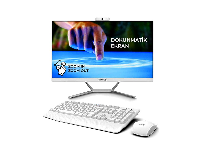 Turbox TAx961 Intel Core i5 6400 16GB DDR4 512GB NVMe 23.8 Touch Screen BTH Webcam All in One PC